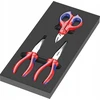 Įrankių rinkinys Wera Wera 9780 foam insert KNIPEX pliers set 1, 3 pieces (juodas/pilka, in foam insert for workshop trolley)