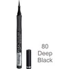 IsaDora Flex Tip Liquid Akių apvadas 80 Deep Juodas, 1 ml