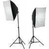 IShoot SOFTBOX 40x40 cm + LEMPUTĖS / LEMPOS E27 dėklas