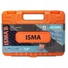 Isma Įrankių rinkinys 1/4" bity nasadki 53el. dėklas
