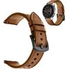 Išmaniojo laikrodžio Amazfit BIP/GTS/GTR odinis dirželis, Rudos spalvos, 42mm
