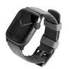 Uniq Išmaniojo laikrodžio Apple Watch 4/5/6/7/8/SE magnetinis/dvipusis dirželis, Pilkos spalvos, 38/40/41mm