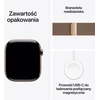 Apple Watch Series 11 GPS + Cellular 42mm Gold Titanium Case with Gold Milanese Loop - MF8Y4ET/A