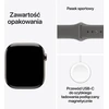 Išmanusis laikrodis Apple Watch 11 GPS + Cellular 46mm Natural Titanium Sport Band M/L Graphite (MFCX4ZR/A)