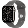 Išmanusis laikrodis Apple Watch 11 GPS + Cellular 46mm Natural Titanium Sport Band M/L Graphite (MFCX4ZR/A)