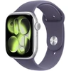 Apple Watch Series 11 GPS + Cellular 42mm Silver Aluminium Case with Purple Fog Sport Band - M/L - MF8J4ET/A
