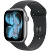 Apple Watch Series 11 GPS + Cellular 46mm Space Grey Aluminium Case with Black Sport Band - S/M - MFC94ET/A