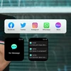 Išmanusis laikrodis Bemi SmartWatch Exo Juodas + Silikoninis dirželis Raudonas / Raudonas vynas