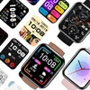 Išmanusis laikrodis Bemi SmartWatch Exo Juodas + Silikoninis dirželis Raudonas / Raudonas vynas