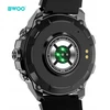 BWOO išmanusis laikrodis WA-08 1.43 colio AMOLED, juodas