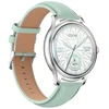 Išmanusis laikrodis COLMI L28 Smart Watch (Sidabrinis-žalias + žalias leather strap)