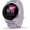Išmanusis laikrodis Garmin Approach® J1, sidabrinis aliumininis korpusas su alyvos spalvos „ComfortFit“ medžiaginiu dirželiu | 010-03898-10