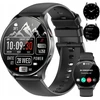 Išmanusis laikrodis Blackview X20 1,43 colio Amoled ekranas 466*466 ATS3085L 128Mb+481KB 380mAh Skambučiai ir SMS pranešimai, 100 sporto režimų 24 valandų širdies ritmo aptikimas Juodas