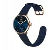 Išmanusis laikrodis „Withings Scanwatch 2“ – laikrodis su EKG funkcija, pulso ir SPO2 matavimu, taip pat fizinio aktyvumo ir miego matavimu (38 mm, mėlynai rožinio aukso spalvos)