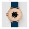 Išmanusis laikrodis „Withings Scanwatch 2“ – laikrodis su EKG funkcija, pulso ir SPO2 matavimu, taip pat fizinio aktyvumo ir miego matavimu (38 mm, mėlynai rožinio aukso spalvos)