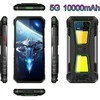 Oukitel WP58 Pro 6,7" Išmanusis telefonas Dual SIM Android 15 5G USB Type-C 8 GB 512 GB 10000 mAh Juodas, Žalias