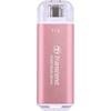 TRANSCEND ESD300P 1TB Išorinis kietasis diskas SSD USB 10Gbps Type C Rožinė