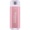 TRANSCEND ESD300P 2TB Išorinis kietasis diskas SSD USB 10Gbps Type C Rožinė