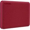 Išorinis kietasis diskas TOSHIBA Canvio Advance, raudonas, 2TB