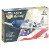 Italeri P-51D Mustang asai 1/72 plastikinis lėktuvo modelis 1484