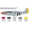 Italeri P-51D Mustang asai 1/72 plastikinis lėktuvo modelis 1484