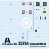 Italeri Cromwell Mk. IV tankas 1/56 plastikinis surinkimo rinkinys