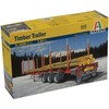 Italeri Medienos priekaba Timber Trailer 1/24 – plastikinis rinkinys (56 cm)