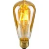 4W retro stiliaus LED lemputė ITALUX ST64, 2200K, E27, gintaro spalvos