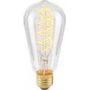 Italux 4W LED lemputė, ST64, E27, skaidri, 2200K, dimeriuojama