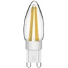 Italux Lemputė 955-G9-FL-DIM-40K Italux LED G9 3W 340lm 4000K stiklinė permatoma