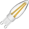 Italux Lemputė 955-G9-FL-DIM-40K Italux LED G9 3W 340lm 4000K stiklinė permatoma