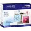 Its Skin Mediheal Korėjietiškos odos priežiūros lakštinių kaukių rinkinys 2 x 24 ml + veido masažinis volelis
