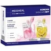 Its Skin Mediheal Korėjietiškos odos priežiūros lakštinių kaukių rinkinys 2 x 24 ml + stiklinis masažuoklis