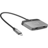 J5 Create J5create – 8K USB-C į dvigubą HDMI ekrano adapteris