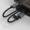 J5 Create J5sukurkite 2xusb-c m.2 nvme usb-c gen 2 prijungimo stotelę 1xhdmi/1xdisplay prievadą/3xusb3.2/2xusb-c/rj45 gigabit/ 1xm.2 nvme lizdą sidabrinė jcd552-n