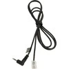 JABRA RJ10 Laidas iki 2,5 mm kaiščio kištuko 1,0 metro, skirtas Panasonic KX-T 7630 7633 7635 ir pvz. GN9300 GN9120 GN elipsė GN8000