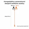 Jackery Automobilių įrankiai 12V automobilinė akumuliatoriaus įkrovimo kabelis (21-0006-000025)