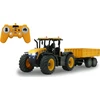 Jamara JCB Fastrac traktorius su savivarčiu priekaba 1:24 2.4GHz