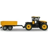 Jamara JCB Fastrac traktorius su savivarčiu priekaba 1:24 2.4GHz