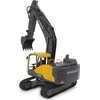 Jamara "Volvo" ekskavatorius EC160E Metalas 1: 16 su griebtuvu ir griovimo plaktuku