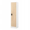 Jan Nowak Biurowa szafa metalo sp. ALEX 450 x 1850 x 400 mm Eco Design* : balta/ dąb sonoma