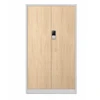 Jan Nowak DANIEL spintelė ECO* LIGHT Pilkas RAL7035 + SONOMA OAK H1850*W900*D400