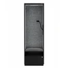 Jan Nowak Akustinė kabina SALLY MentalBox 600 mm – juodas korpusas, pilka sėdynė