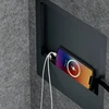 Jan Nowak Akustinė kabina SALLY MentalBox 600 mm – antracito korpusas, pilka sėdynė