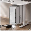Jan Nowak Laikiklis kompiuteriui po stalu, reguliuojamas, metalinis, baltas: PC Holder (5907367515190)