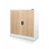 Jan Nowak Biuro spinta BEATA, 900 x 930 x 400 mm, Eco Design* : balta / sonomos ąžuolas