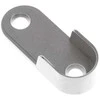 Haushalt Jania HOLDER TRAVERS OVAL 30X15MM.SCREW.CHROME