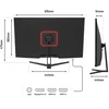 Monitorius JAPANNEXT 80,0 cm JN-V315UHDR 16:9 HDMI/DP UHD