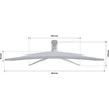 Carruzzo JAPANNEXT JN-IPS340UWQHD60C-C65W-HS-W kompiuterio monitorius 86,4 cm (34″) 3440 x 1440 pikseliai UltraWide Quad HD LCD Juoda