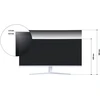 Carruzzo JAPANNEXT JN-IPS340UWQHD60C-C65W-HS-W kompiuterio monitorius 86,4 cm (34″) 3440 x 1440 pikseliai UltraWide Quad HD LCD Juoda